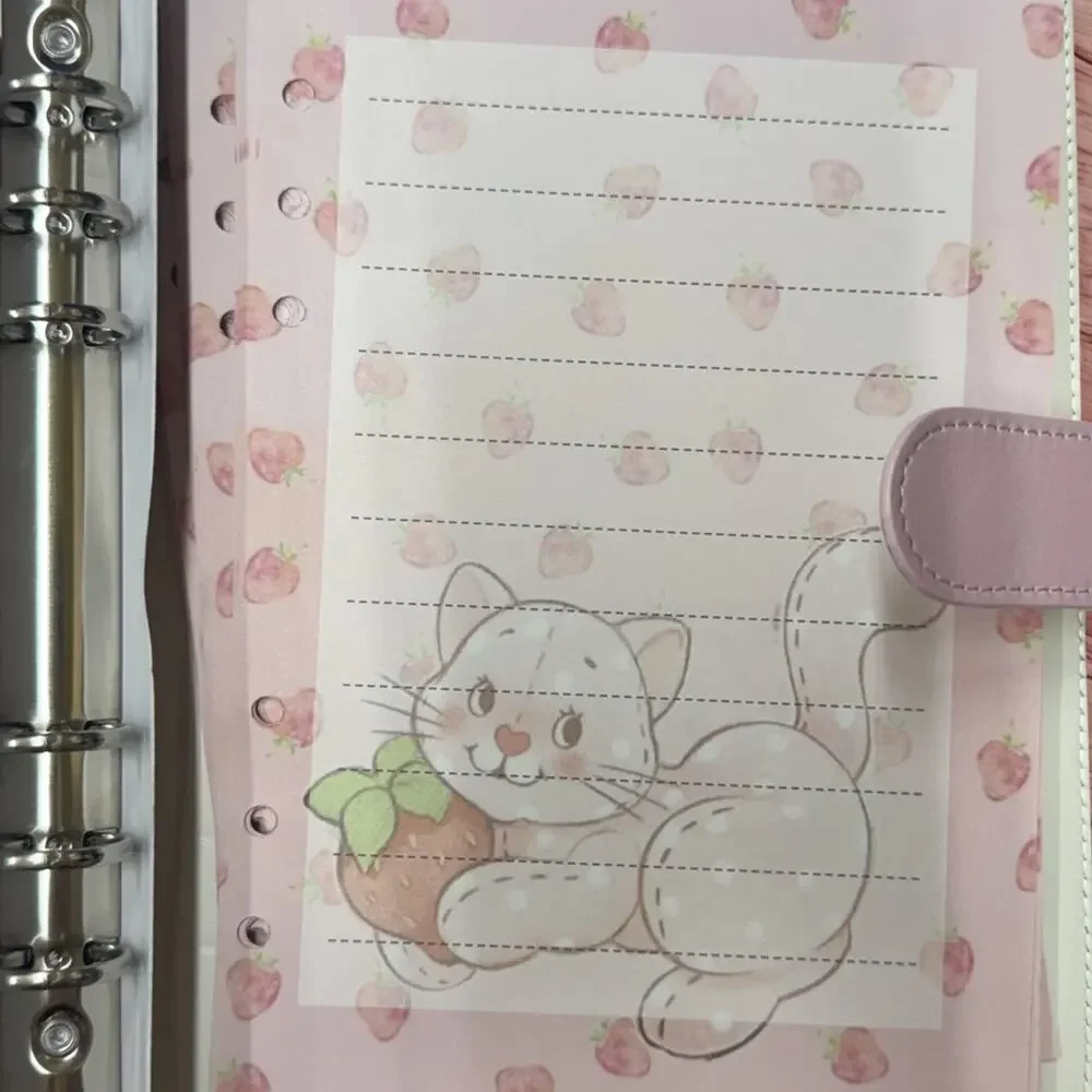 Strawberry Shortcake ring binder